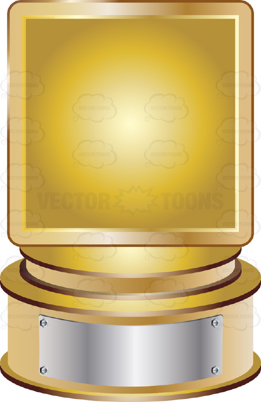 plaque clipart trophy plaque