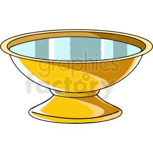 plate clipart bowl water