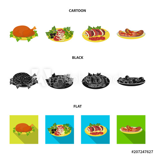 plate clipart chicken vegetable
