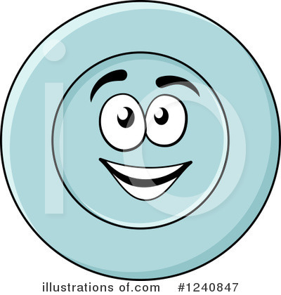 plate clipart face