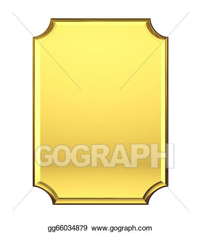 Clip art blank stock. Plate clipart gold plate