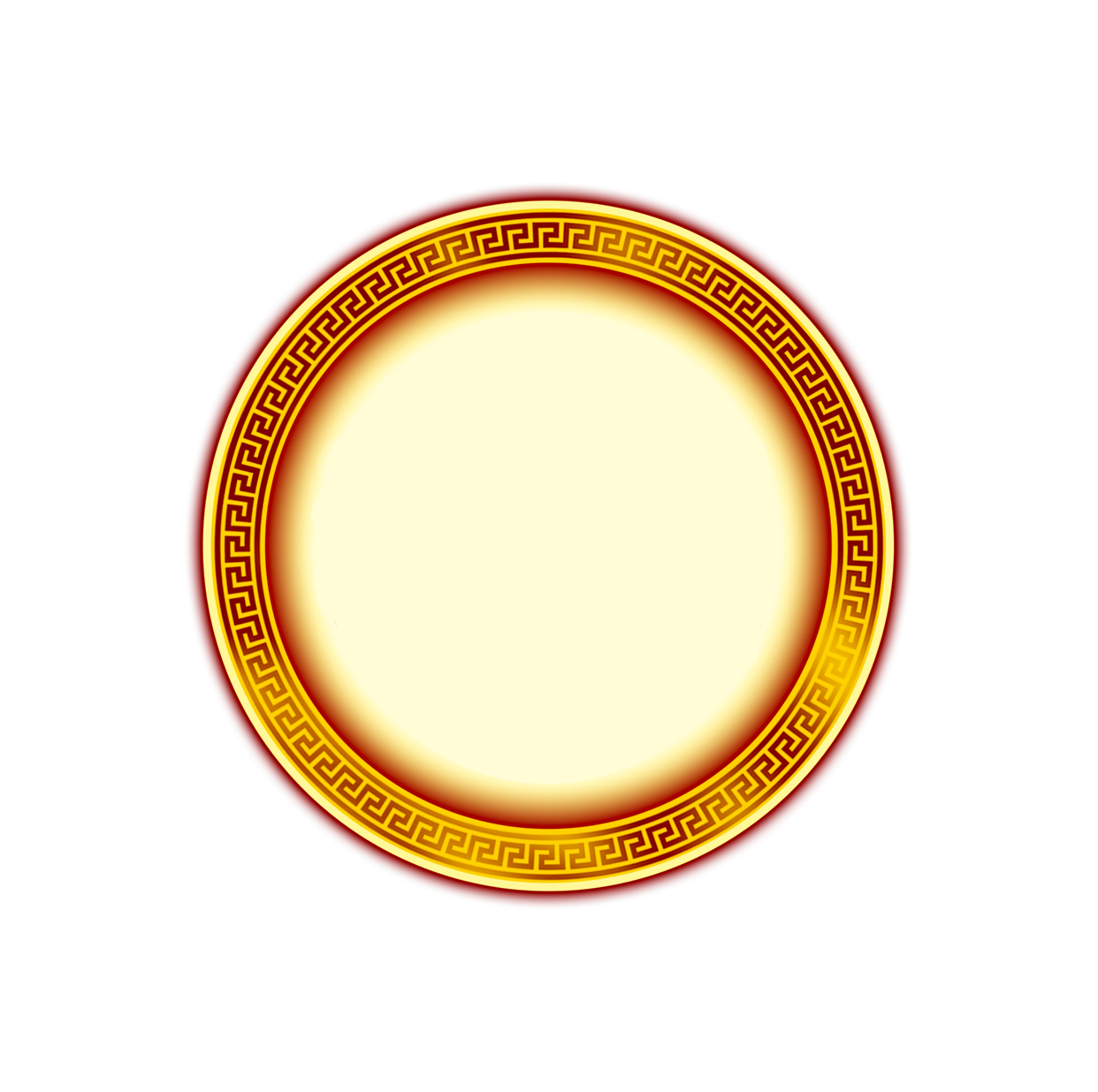 plate clipart golden plate