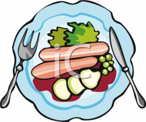 plate clipart meal plate