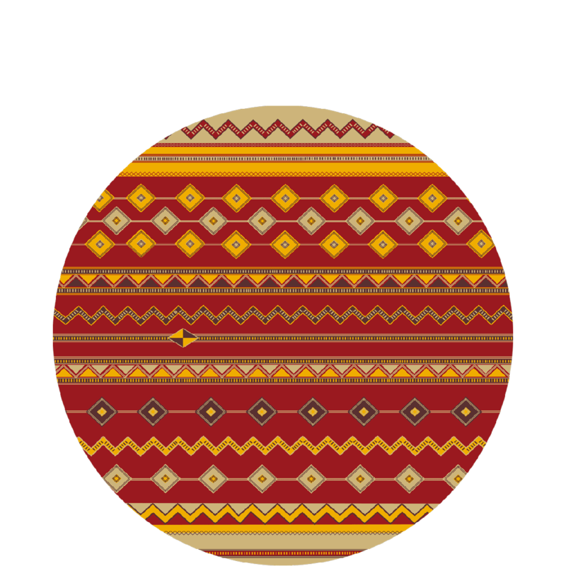 plate clipart red rug