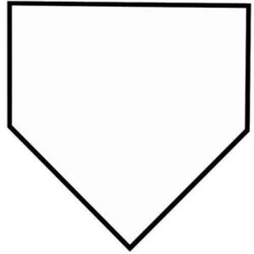plate clipart softball