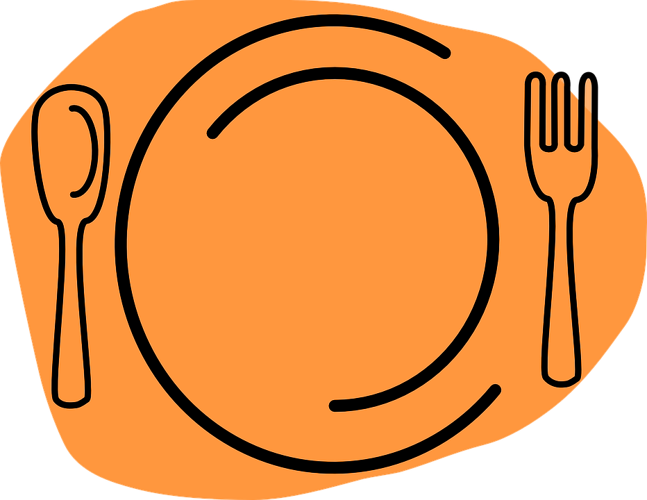 plate clipart supper