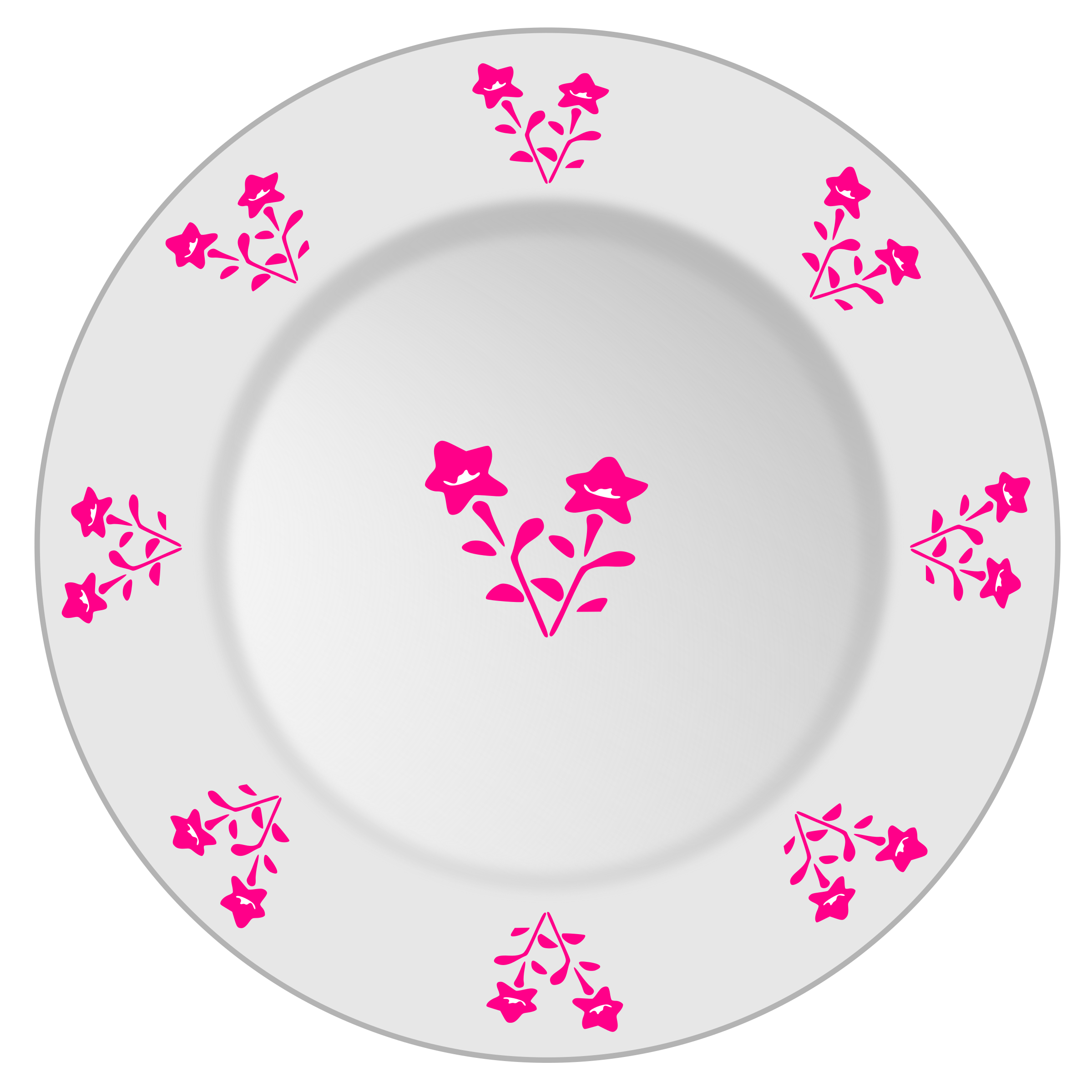 plate clipart two