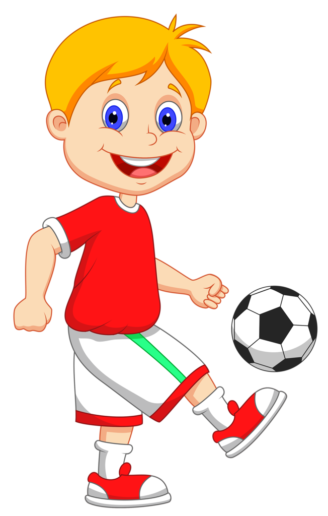 play clipart foot ball player