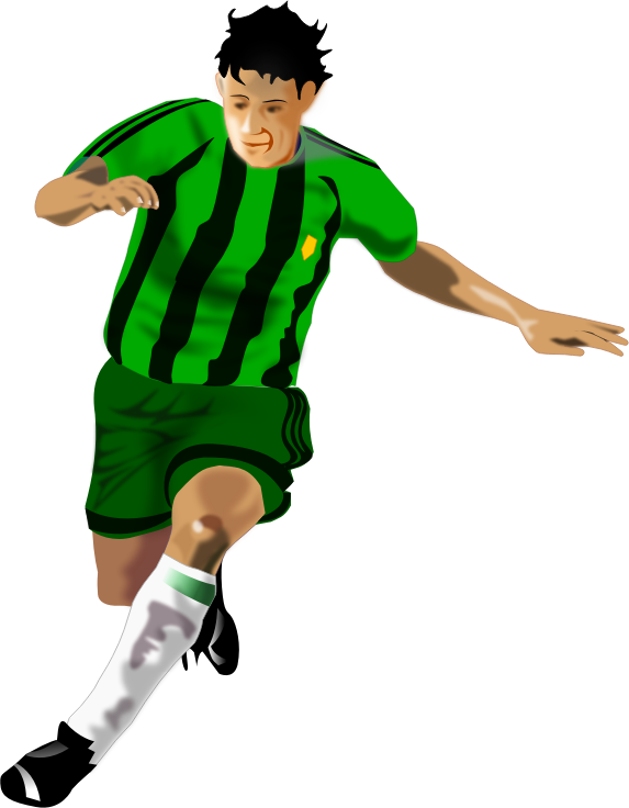 play clipart football guy
