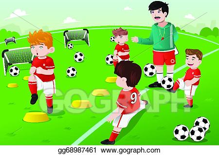 play clipart football practice