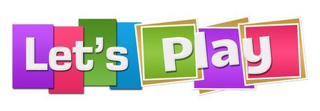 play clipart let's play