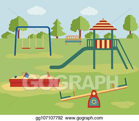 playground clipart city park