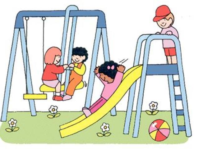 playground clipart kindergarten playground