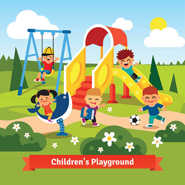 playground clipart playtime
