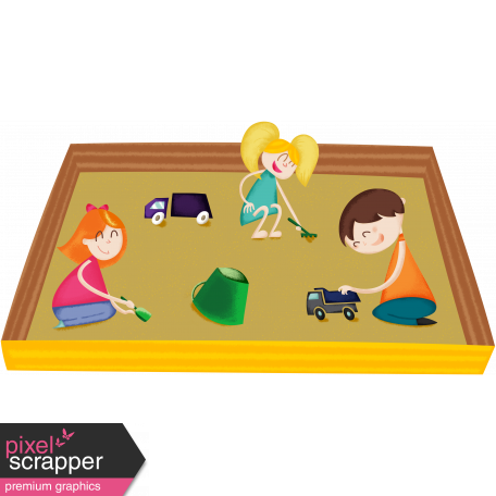 playground clipart sandbox