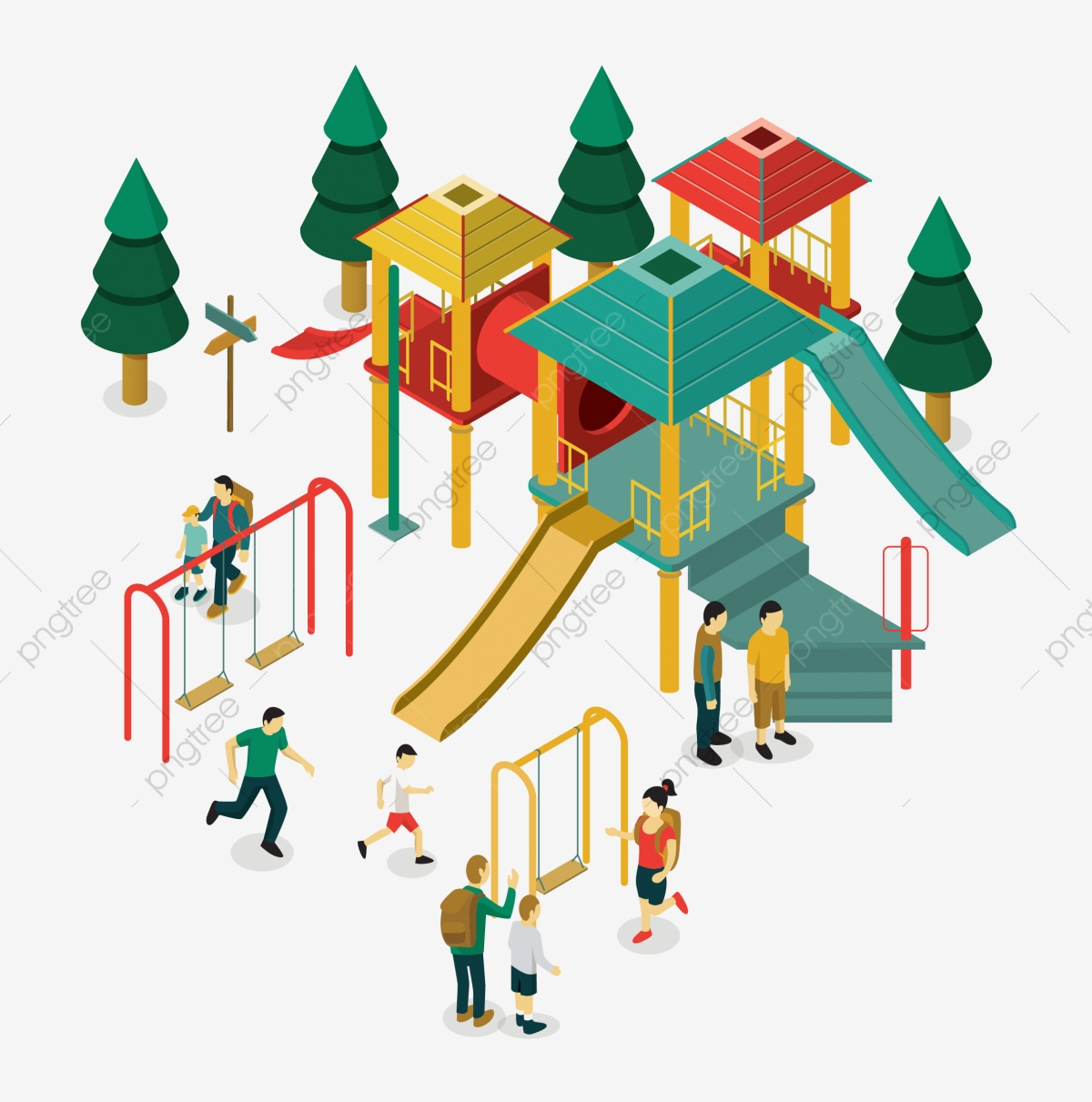 playground clipart vector