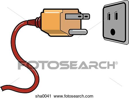 Electrical clipart receptacle. Plug station 