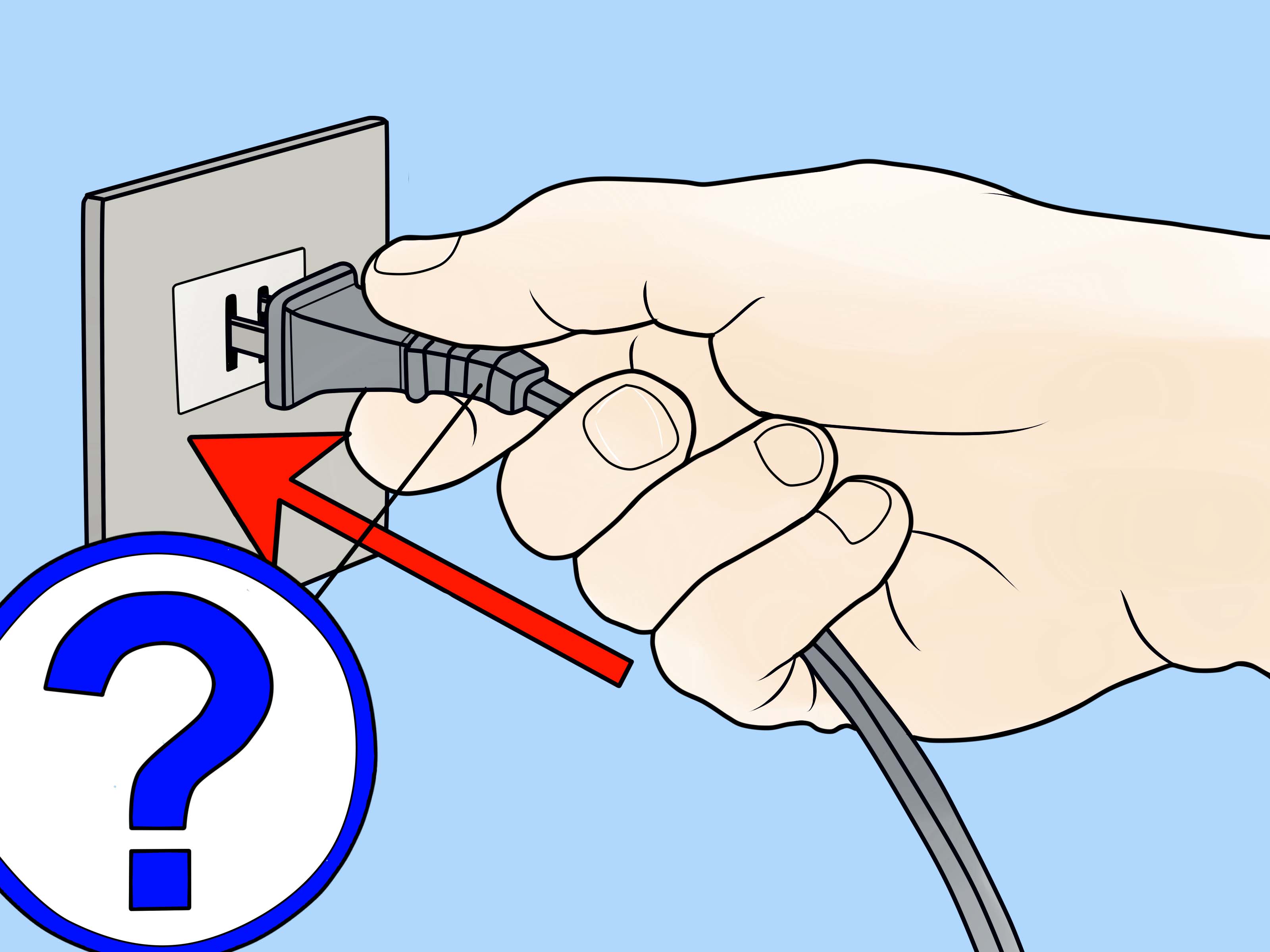 Plug clipart electrical conductor. How to repair an