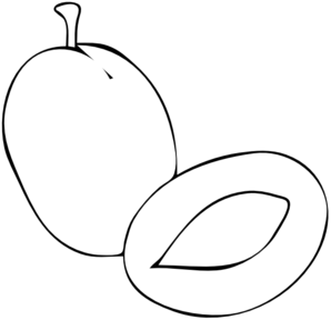 Free cliparts download clip. Plum clipart black and white