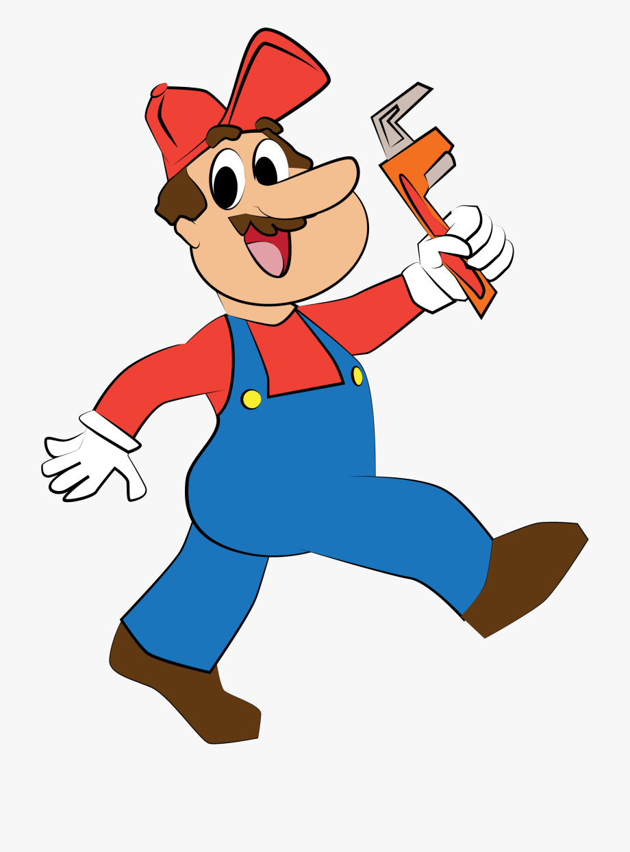Wrench blue png cliparts. Plumber clipart cartoon