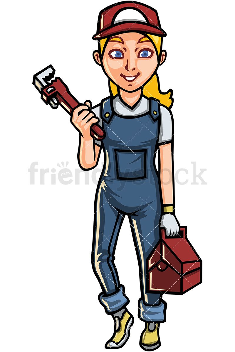 plumbing clipart cartoon