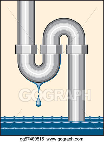 plumber clipart leaky pipe