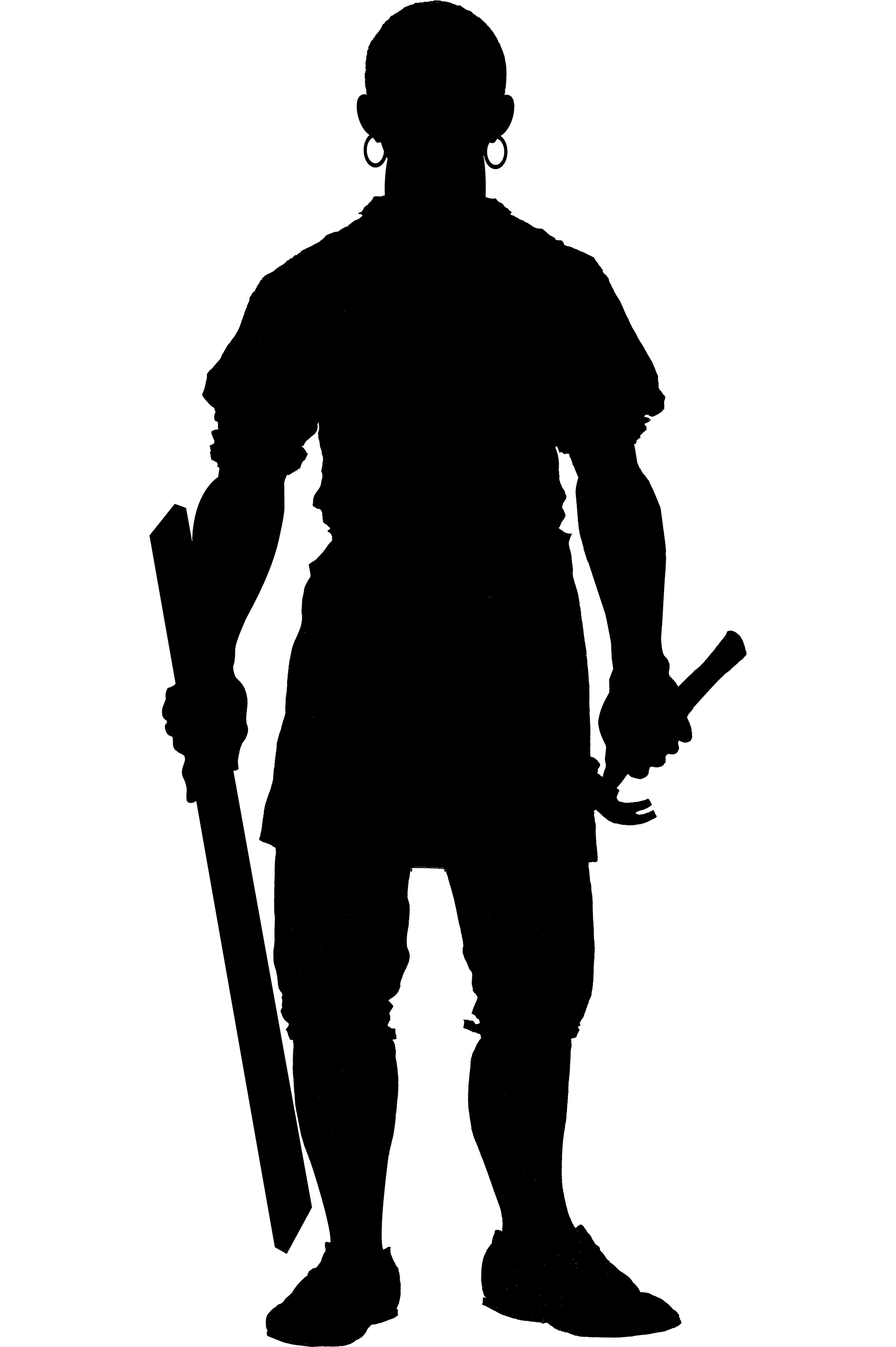 Plumber clipart silhouette. People standing png cool