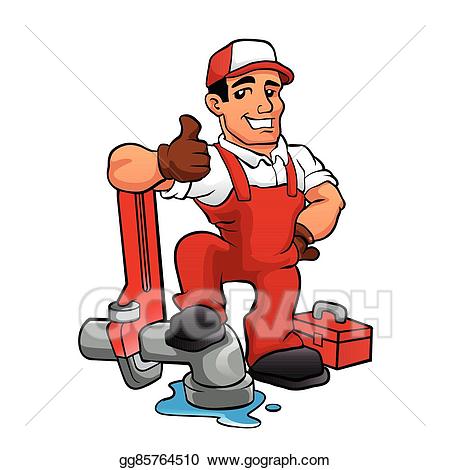 plumbing clipart cartoon