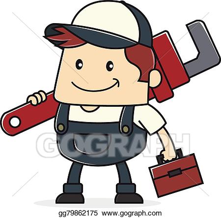plumber clipart workman