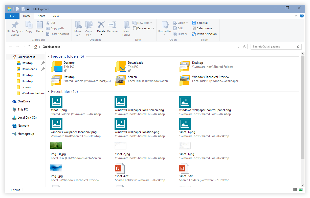 File explorer quick access. Png to jpg windows