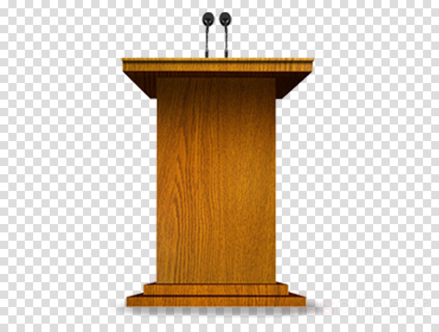 Pulpit stage equipment furniture. Podium clipart lectern