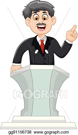 Podium clipart politician, Podium politician Transparent FREE for ...