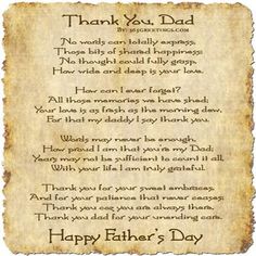  best father s. Poem clipart fathers day