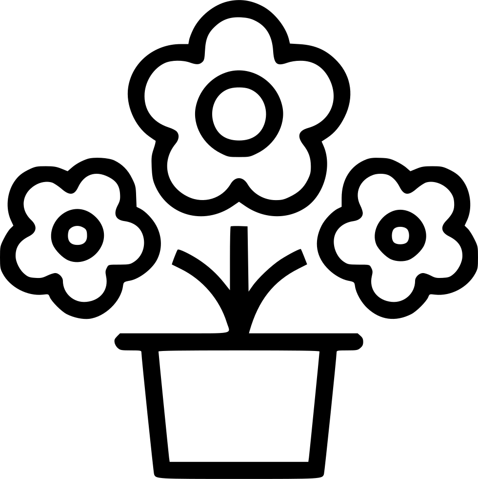 poinsettia clipart flowerpot