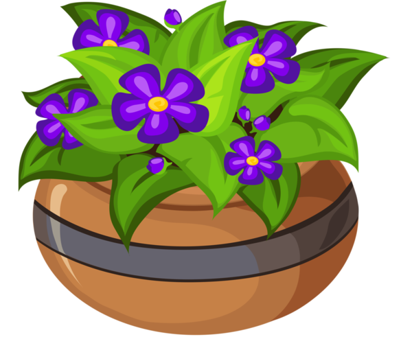 poinsettia clipart potted