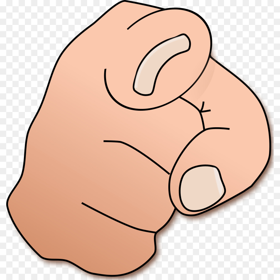 Pointing clipart. Index finger clip art