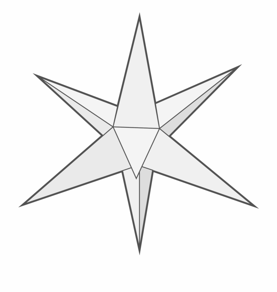 pointing clipart eight pointed star