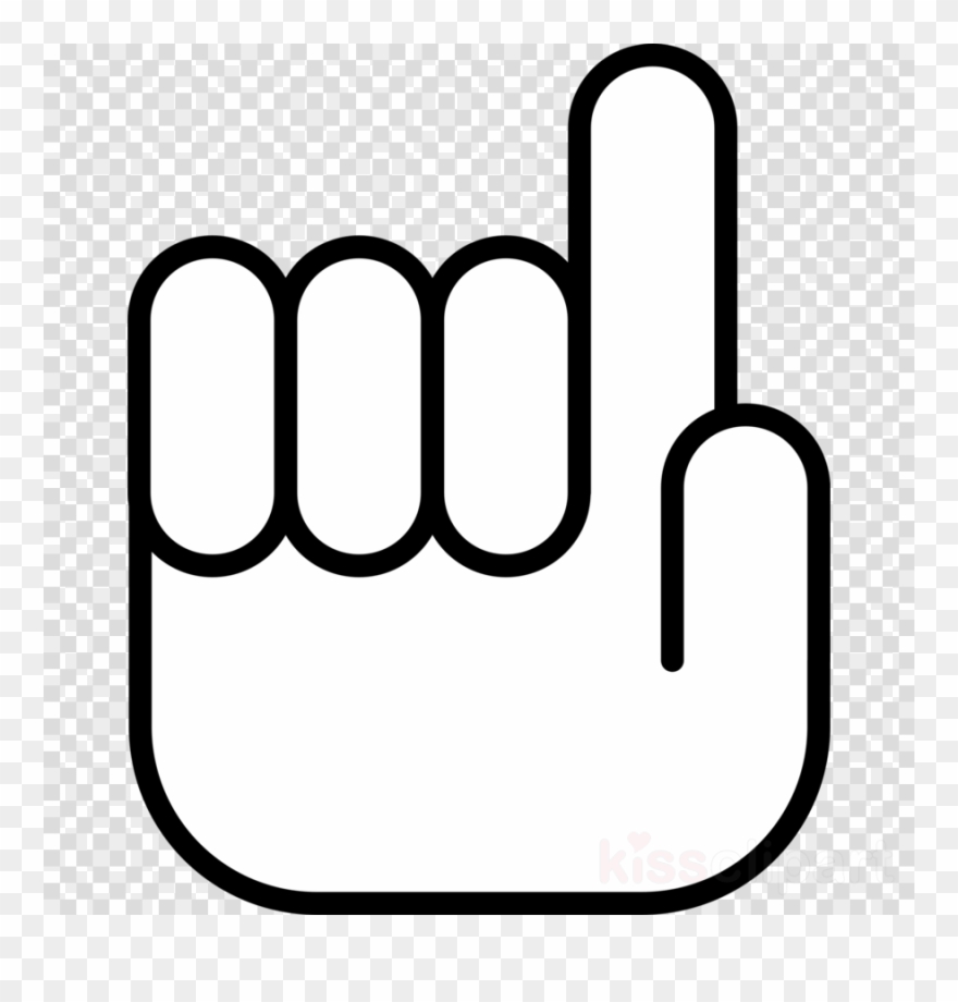 Download hand index finger. Pointing clipart forefinger