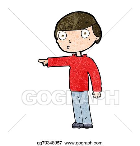 pointing clipart guy