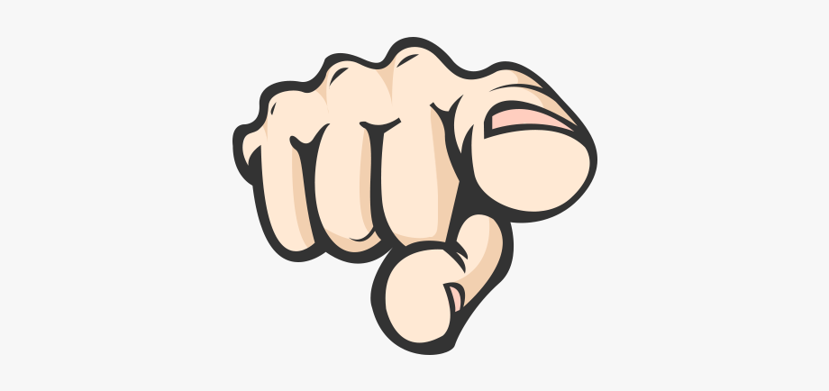 Finger icon png we. Pointing clipart i want you