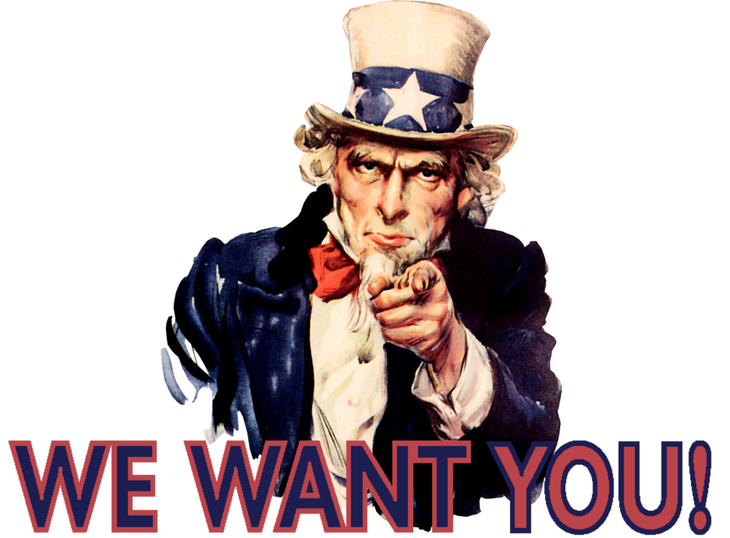 Pointing clipart i want you. Uncle sam pictures desktop