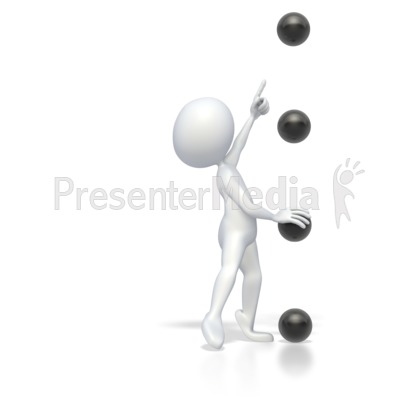 Bullet point stick figure. Pointing clipart powerpoint