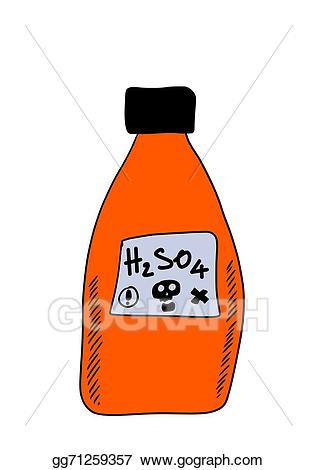 Stock illustration doodle of. Poison clipart acid bottle