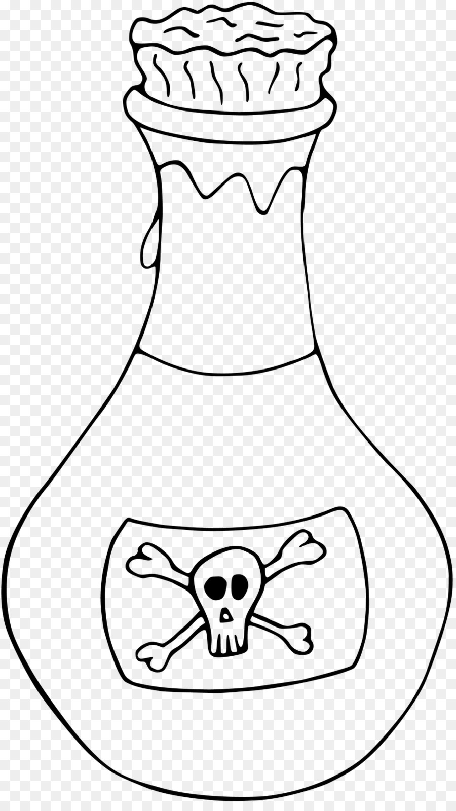 poison clipart crossbones