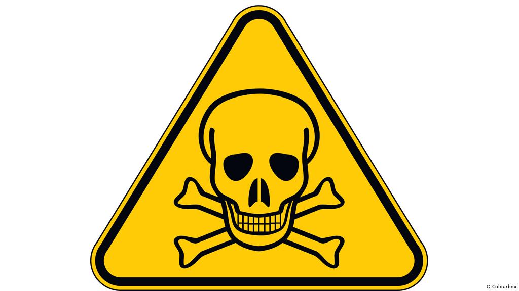 poison clipart died person