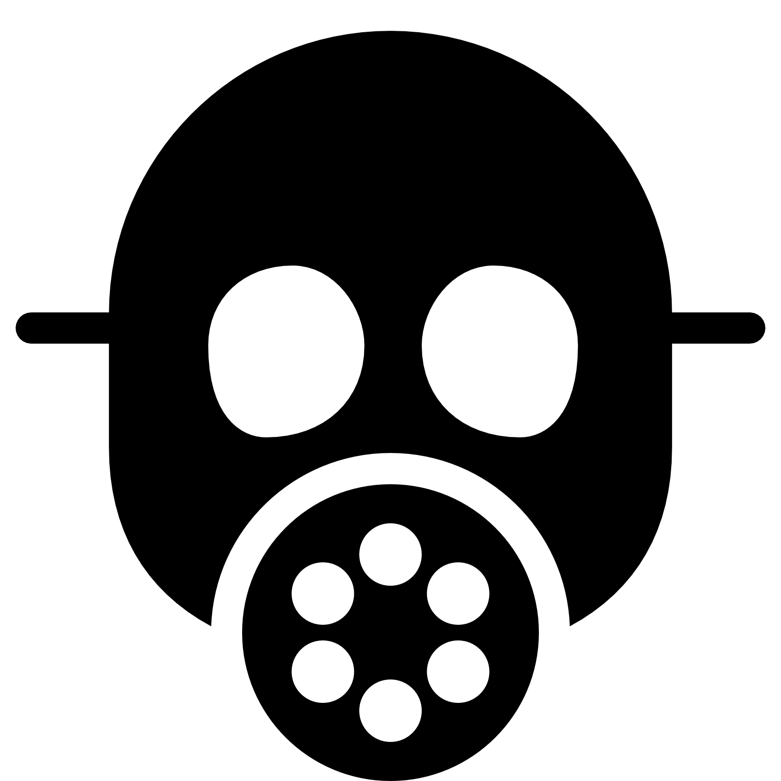 poison clipart gas mask