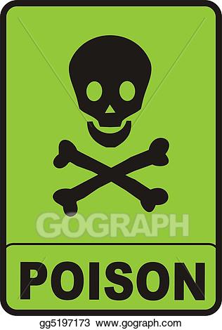 poison clipart green