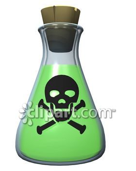 poison clipart lab