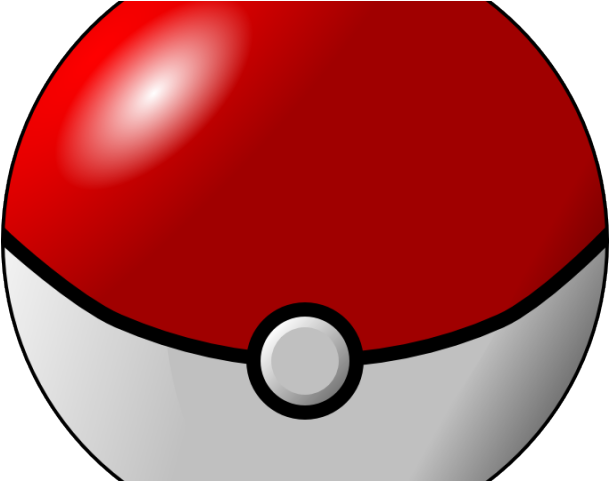 Side ball of pokemon. Pokeball clipart big