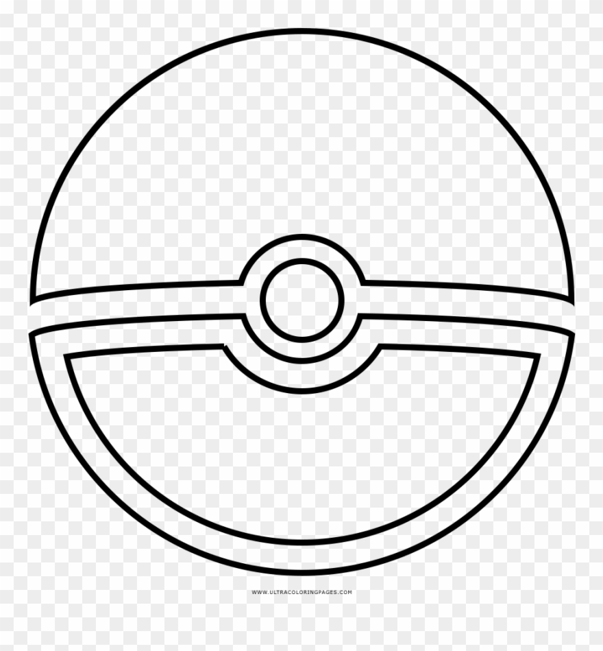 Unconditional coloring pages page. Pokeball clipart black and white